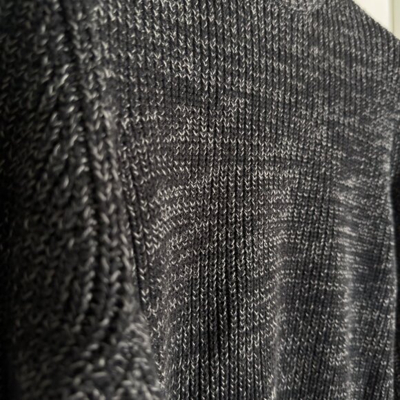 Black Woven Sweater - Picture 2 of 3
